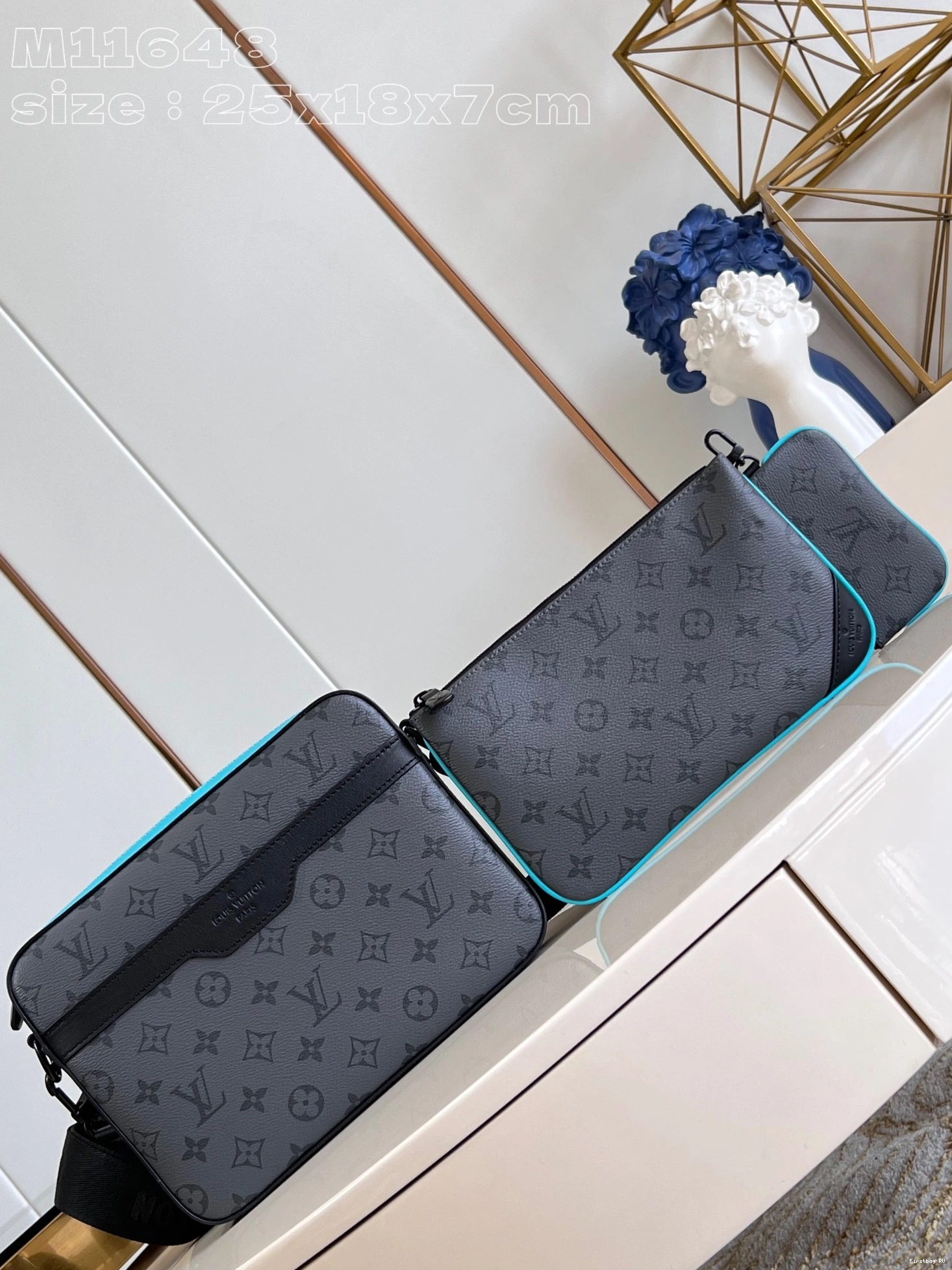 Firstbags ru VUITTON LOUIS TRIO MESSENGER 0807